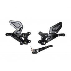Bonamici Racing Aluminium Rearsets for the Suzuki GSX-R1000 2017-2023